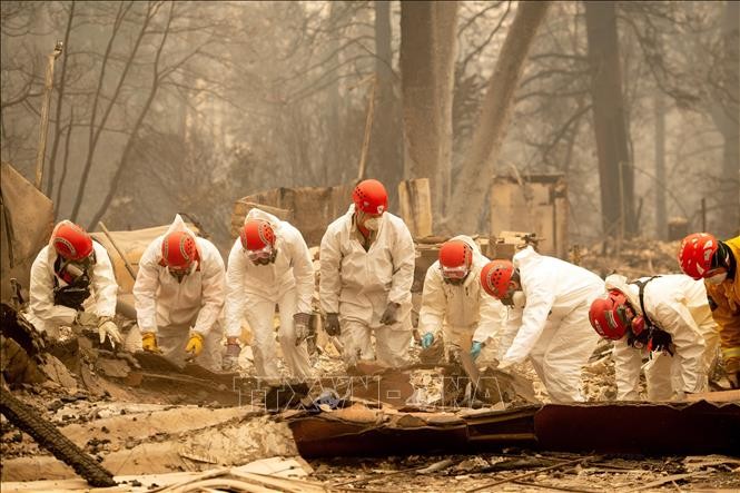 米カリフォルニア州の山火事 死者は74人に - ảnh 1
