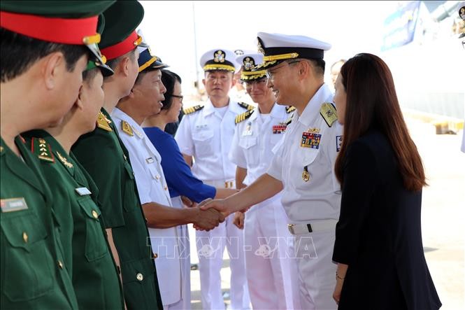 韓国海軍の戦艦、ダナン市を訪問 - ảnh 1