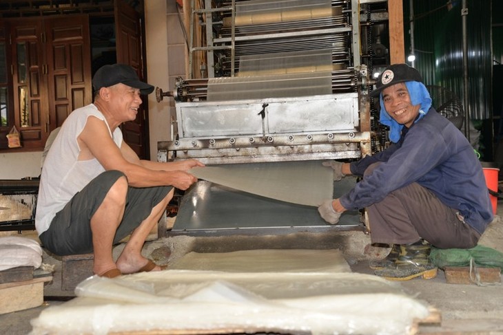 ハイズオン省のコメ麺を生産するロークオン村 - ảnh 3