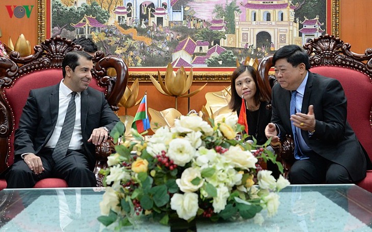 VOVのキー総裁、アゼルバイジャンの大使と会合 - ảnh 1