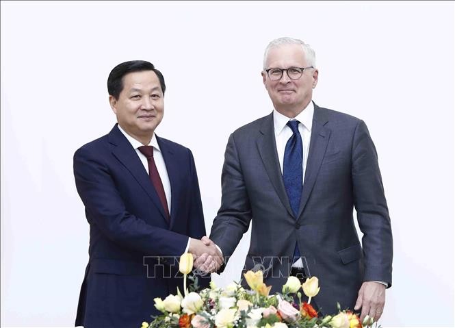 カイ副首相、アメリカのSIAの代表団と会合 - ảnh 1