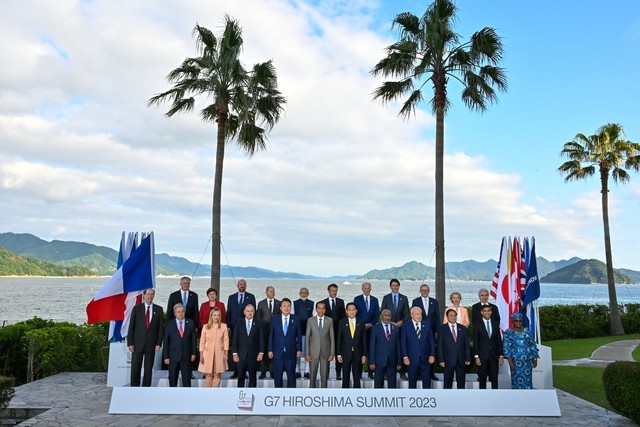 チン首相、G7広島サミット拡大会合への出席を終了 - ảnh 1