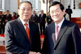Presiden Vietnam Truong Tan Sang mengakhiri kunjungan di Laos - ảnh 1