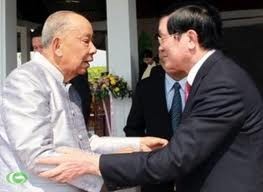 Presiden Vietnam Truong Tan Sang mengakhiri kunjungan di Laos - ảnh 3