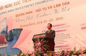 Provinsi Quang Ninh mengadakan Konferensi promosi investasi Quang Ninh - 2012 - ảnh 1