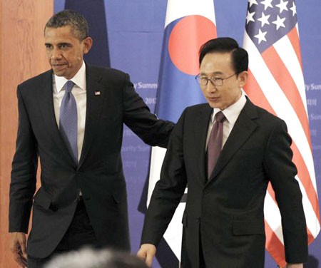 Presiden Amerika Serikat mendesak RDR Korea menghapuskan rencana peluncuran rudal. - ảnh 1