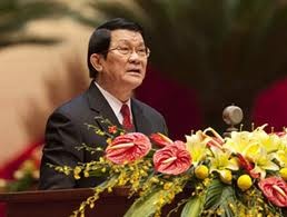 Presiden Vietnam Truong Tan Sang  menerima Kepala Jaksa Rakyat Agung Laos. - ảnh 1