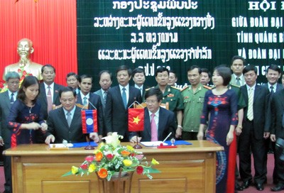 Mendorong kuat kerjasama menyeluruh antara dua negara Vietnam-Laos - ảnh 1