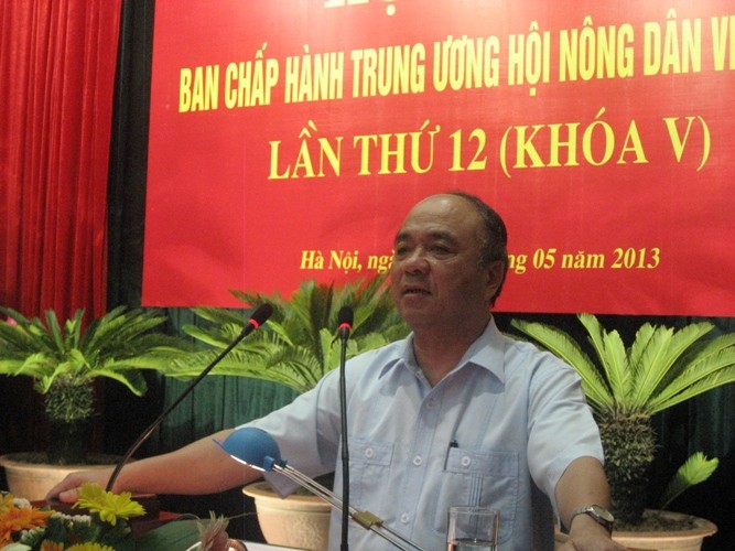 Konferensi  ke-12 Pengurus Besar  Himpunan Kaum Tani Vietnam. - ảnh 1