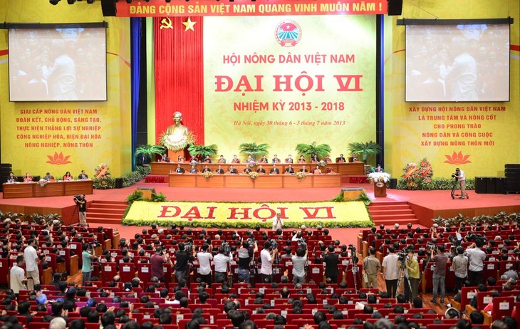 Pembukaan Kongres  Nasional  ke-6 Asosiasi Kaum Tani  Vietnam. - ảnh 1
