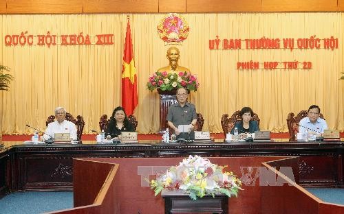 Pembukaan  persidangan ke-20 Komite Tetap MN Vietnam - ảnh 1