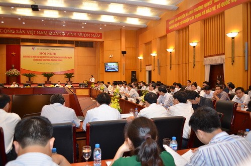 Konferensi untuk mencengkam Resolusi Komite Sentral Partai Komunis angkatan ke-11 - ảnh 1