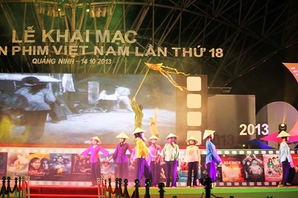 Pembukaan Festival Film Vietnam ke-18 di provinsi Quang Ninh - ảnh 1