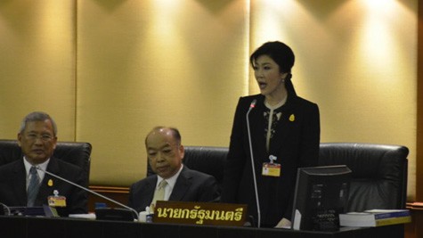 PM Thailand Yingluck Shinawatra bersedia lengser demi perdamaian - ảnh 1