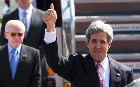 Menlu AS, John Kerry  berkunjung di Filipina. - ảnh 1