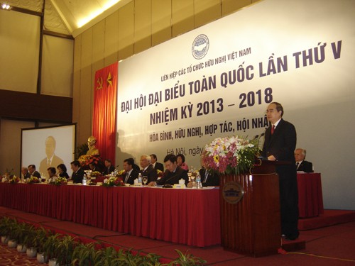 Kongres Nasional ke-5 Gabungan Asosiasi Persahabatan Vietnam. - ảnh 1