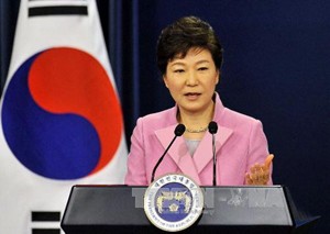 Presiden Republik Korea  berkomitmen akan mendorong proses penyatuan semenanjung Korea - ảnh 1