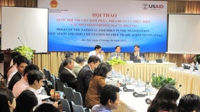 Kesempatan dan  tantangan yang dihadapi oleh Vietnam  ketika masuk Perjanjian Perdagangan Bebas. - ảnh 1