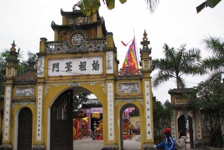 Kuil Kinh Duong Vuong – tempat mengkonservasikan dan mengembangkan nilai-nilai budaya provinsi Bac Ninh - ảnh 1