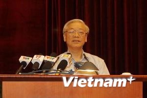 Polit Biro KS PKV  mengadakan para pemimpin senior yang sudah pensiun di Vietnam Utara - ảnh 1