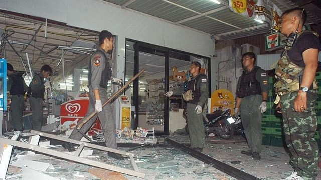 Serangan bom di Thailand Selatan. - ảnh 1