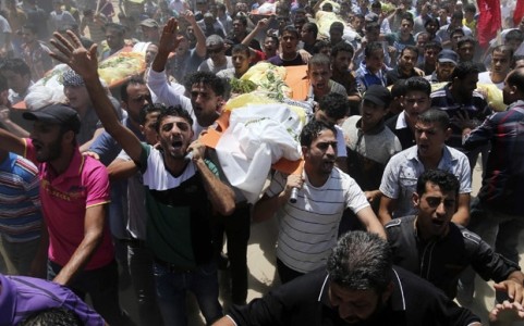 Palestina dan Israel saling menuduh tentang kekerasan di jalur Gaza - ảnh 1