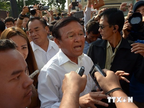 Wakil Ketua Partai CNRP, Kem Sokha akan memegang jabatan sebagai Wakil pertama Ketua  Parlemen Kamboja - ảnh 1