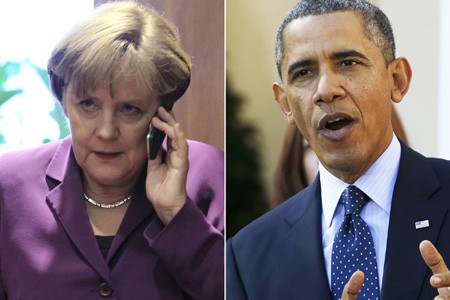 Pemimpin Jerman, Inggeris, Perancis, Italia dan Amerika Serikat mengadakan pembicaraan via telepon tentang situasi dunia.  - ảnh 1