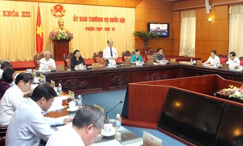 Komite Tetap MN Vietnam memberikan pendapat kepada RUU  tentang Organisasi Pemerintah (amandemen) - ảnh 1