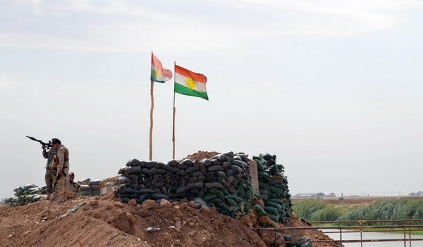 Pemerintahan orang Kurdi membolehkan menggelarkan serdadu-serdadu ke Suriah - ảnh 1