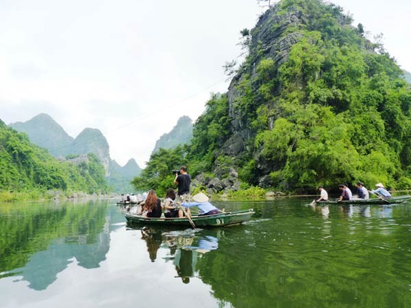 Kompleks  eko-wisata Trang An-tempat persinggahan yang ideal di provinsi Ninh Binh - ảnh 1