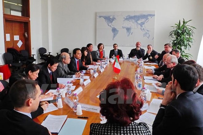 Italia  memprioritaskan pengembangan hubungan kemitraan strategis  dengan Vietnam - ảnh 1