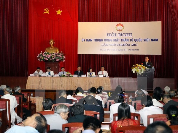 Pembukaan Konferensi ke-2 Presidium Pengurus Besar Front Tanah Air Vietnam - ảnh 1