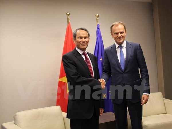 Uni Eropa  menghargai pendorongan kerjasama  yang efektif dengan Vietnam. - ảnh 1