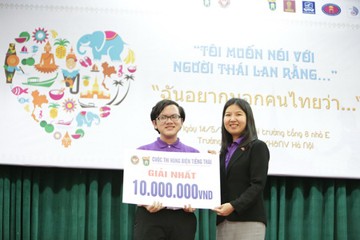 Kontes orasi dalam bahasa Thai: Kesempatan  bagi para mahasiswa Vietnam untuk  menegaskan diri sendiri - ảnh 3