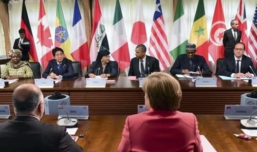 G-7 mengajukan Pernyataan Bersama tentang masalah internasional. - ảnh 1
