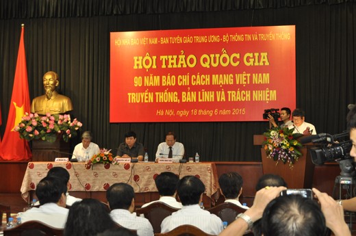 90 tahun Pers Revolusioner Vietnam: Tradisi, kapabilitas dan tangung jawab. - ảnh 1