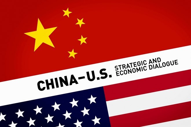 Dialog  ke-7 tentang Strategi dan Ekonomi AS-Tiongkok  berfokus pada  tantangan, peluang dan termasuk perselisihan-perselisihan - ảnh 1