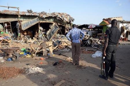Serangan bom bunuh diri di Nigeria menimbulkan banyak korban - ảnh 1