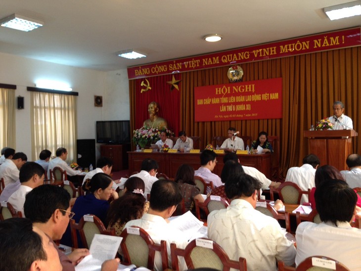 Konfederasi Serikat Pekerja  Vietnam mengadakan Konferensi ke-6 - ảnh 1