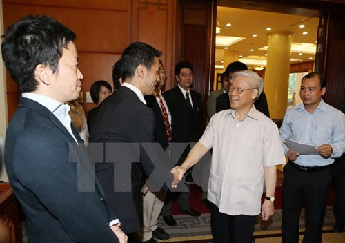 Opini umum Jepang memberikan apresiasi terhadap kunjungan resmi  Sekjen KS PKV, Nguyen Phu Trong di Jepang. - ảnh 1