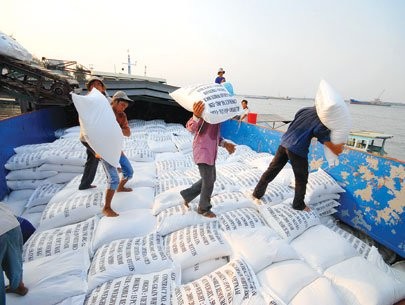 Vietnam dan Thailand  adalah dua negara yang menduduki kira-kira 50 persen hasil produksi  beras ekspor di dunia. - ảnh 1