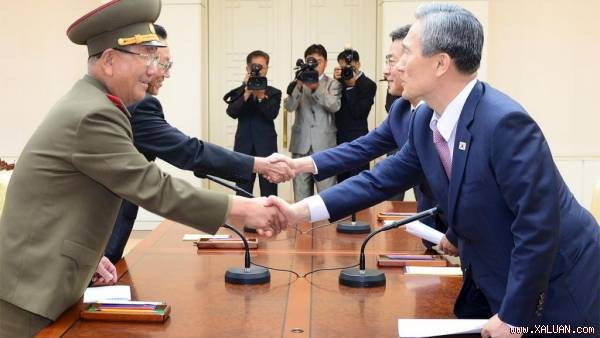 Dua bagian negeri Korea  melakukan pertemuan  tingkat staf ahli - ảnh 1
