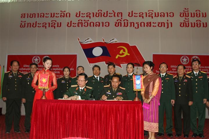 Kedokteran Militer Vietnam-Laos memperkuat  kerjasama - ảnh 1