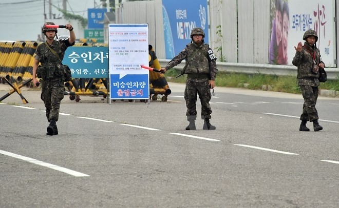 Republik Korea  terus membatas orang yang masuk ke zona industri Kaesong - ảnh 1