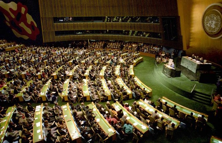 PBB memperingati ultah ke-70 berlangsungnya pertemuan pertama MU PBB - ảnh 1