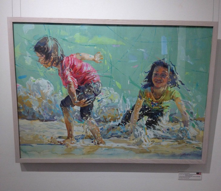 Pelukis Chua Cheng Koon: Setiap karya saya adalah adi karya - ảnh 3