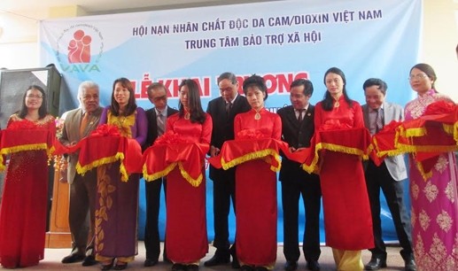 Rumah bersama untuk para korban agen oranye/dioxin Vietnam mulai beraktivitas - ảnh 1