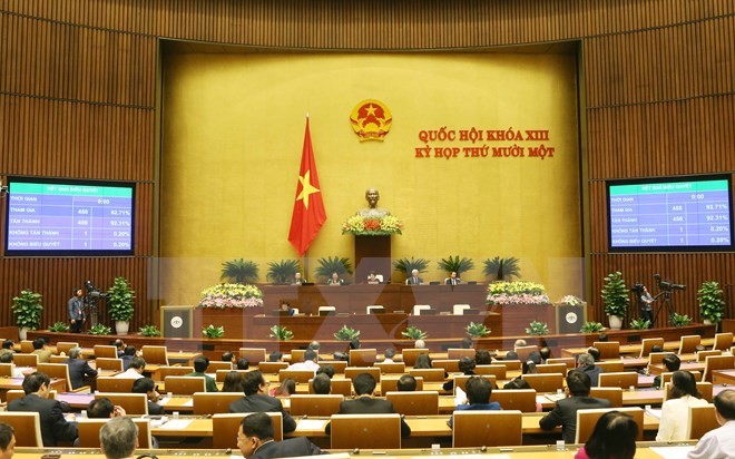 Para pemilih percaya  pada hasil  persidangan ke-11, MN Vietnam angkatan ke-13 - ảnh 1