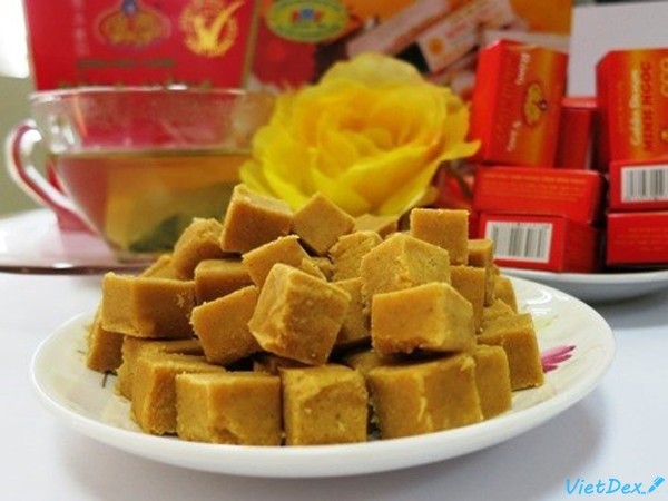 Kue kacang hijau - Aroma tradisional dari bumi Hai Duong - ảnh 1
